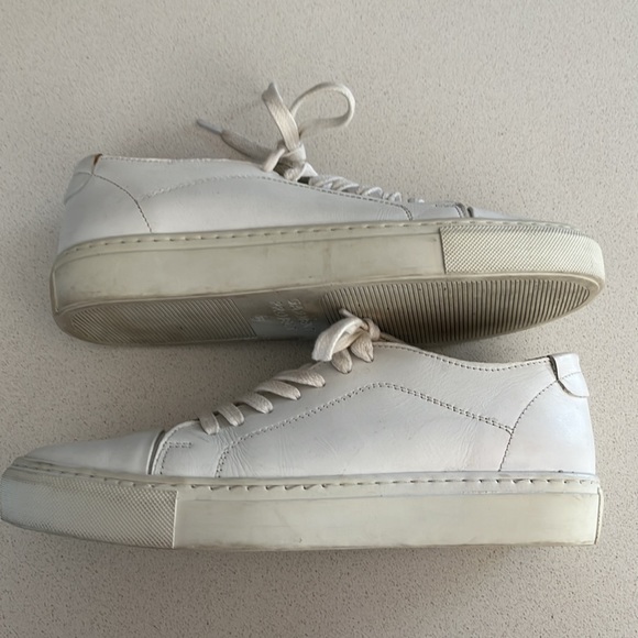 Garment Project white leather sneakers - Picture 4 of 10
